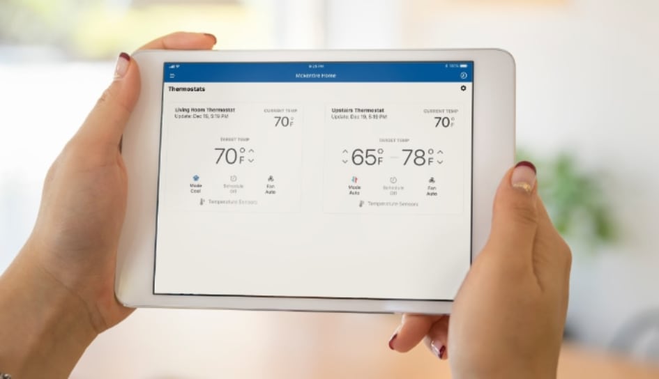 Thermostat control in Reno